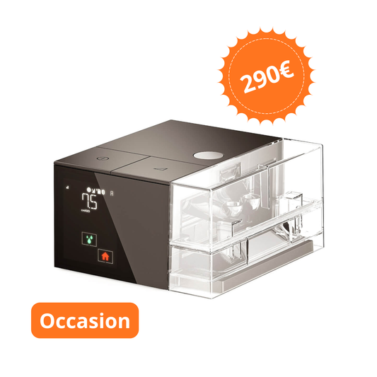 PPC / CPAP autopilotée occasion Sefam S.Box, humidificateur inclus