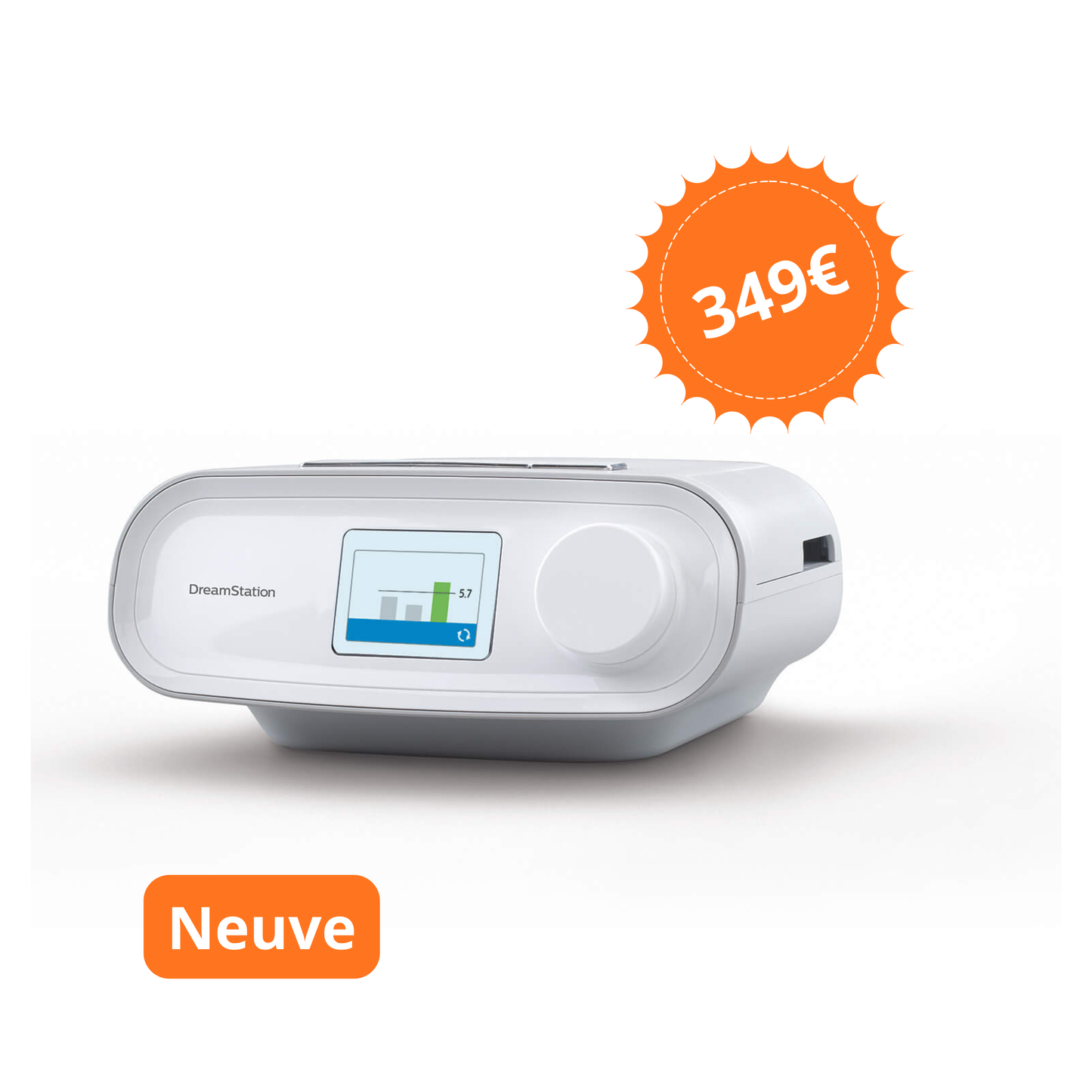 PPC / CPAP autopilotée Dreamstation Philips 1 Neuve, humidificateur non inclus