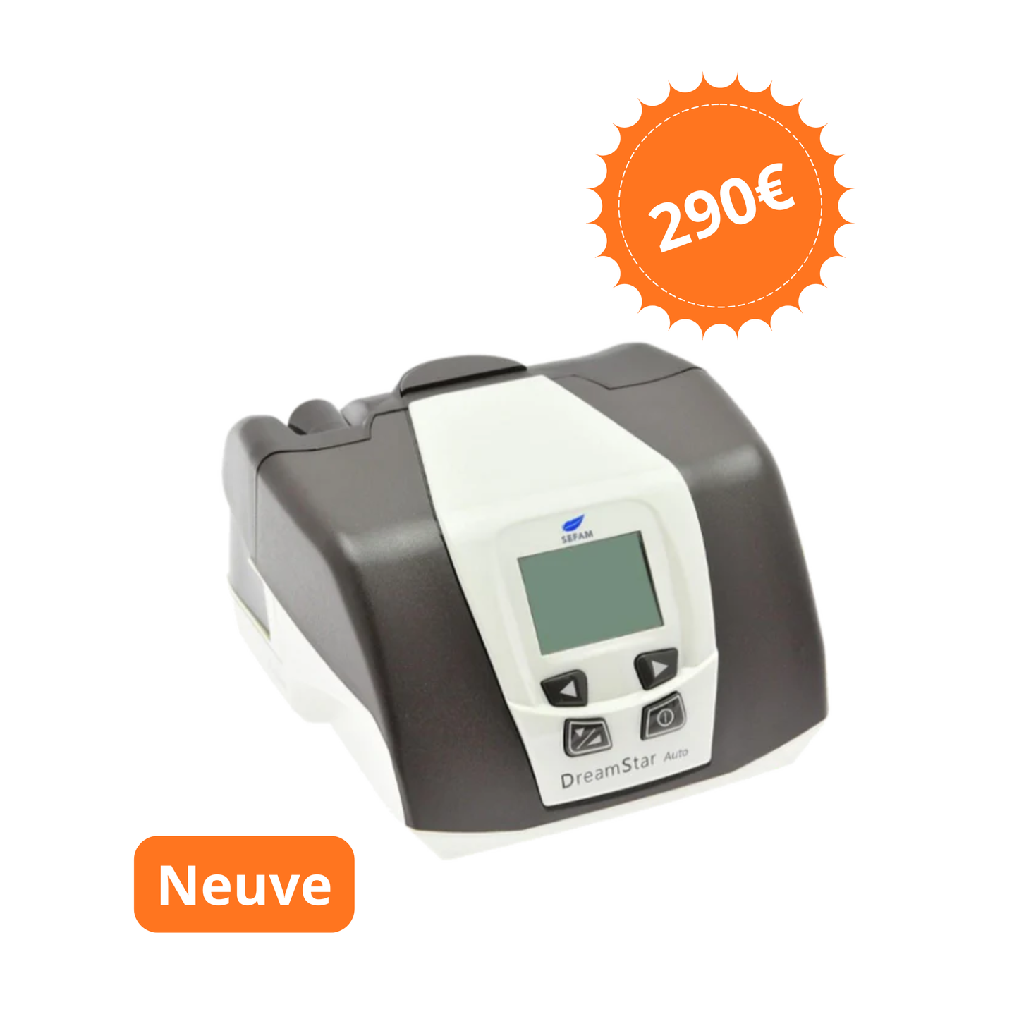 PPC / CPAP Sefam Dreamstar Auto Evolve neuve humidificateur inclus