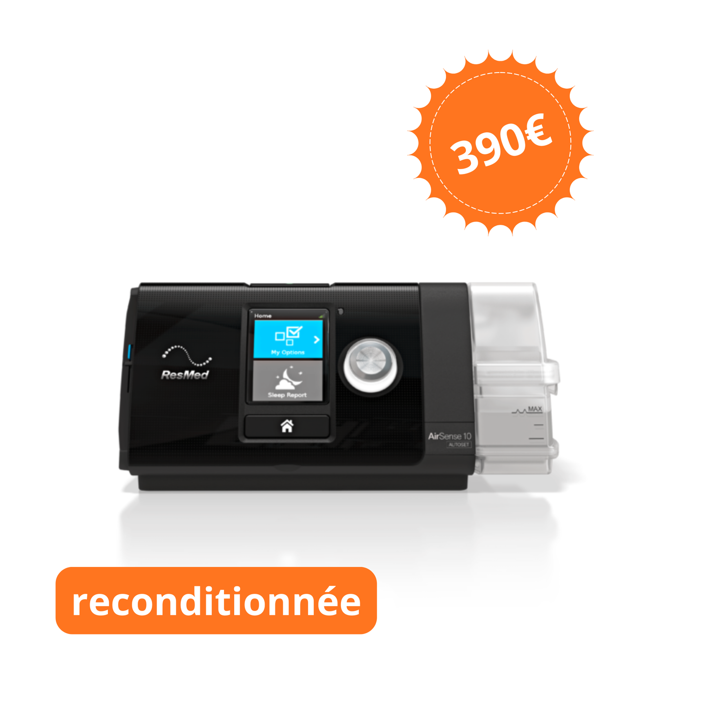 PPC autopilotée AirSense 10 Resmed reconditionnée