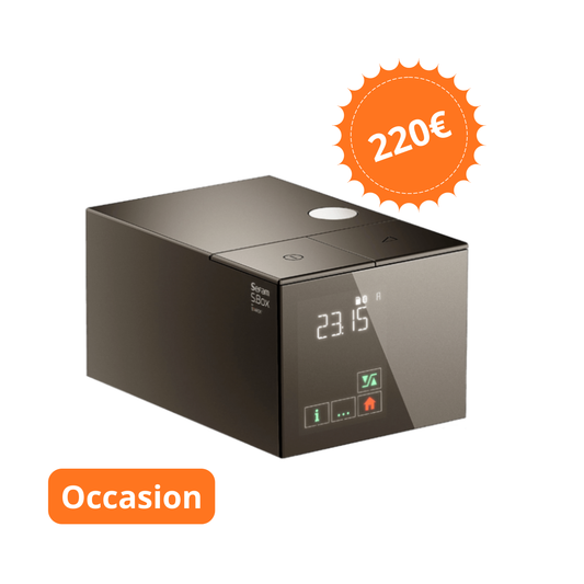 PPC / CPAP autopilotée occasion Sefam S.Box, humidificateur non inclus